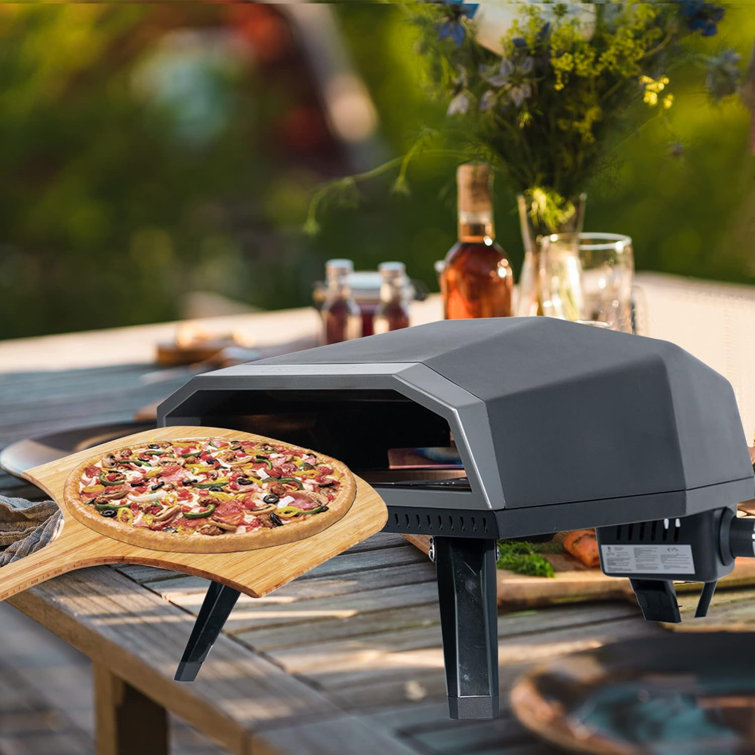 Kognita Steel Countertop Natural Gas Pizza Oven Wayfair